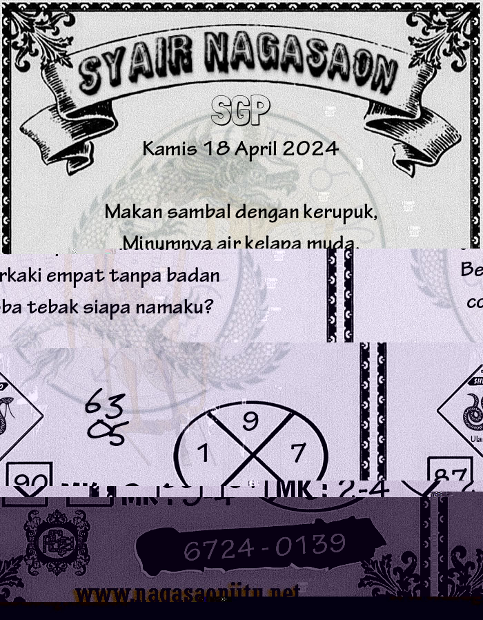 SGP 18 April 2024