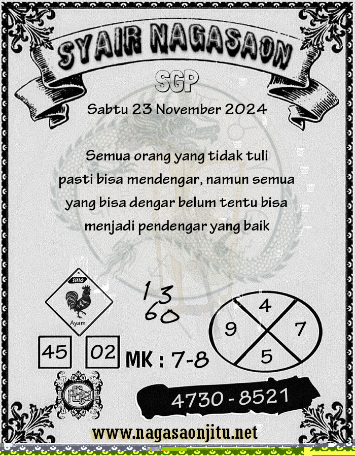 SGP 23 November 2024