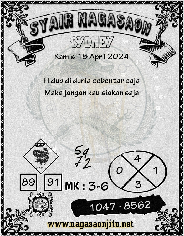 SYD 18 April 2024