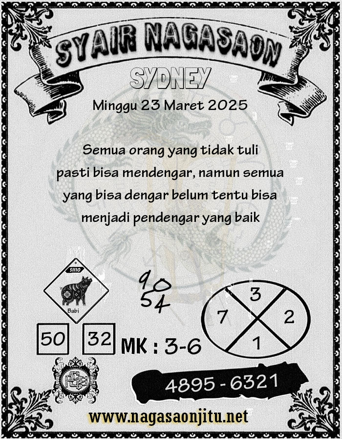 SYD 23 Maret 2025